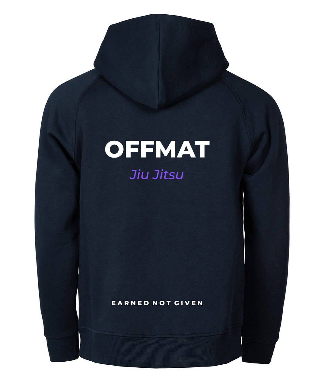 OFFMAT Jiu-Jitsu Ranked Hoodie (Mens) – Earned Not Given Collection