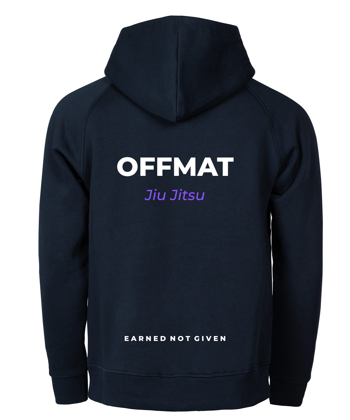 OFFMAT Jiu-Jitsu Ranked Hoodie (Female) – Earned Not Given Collection