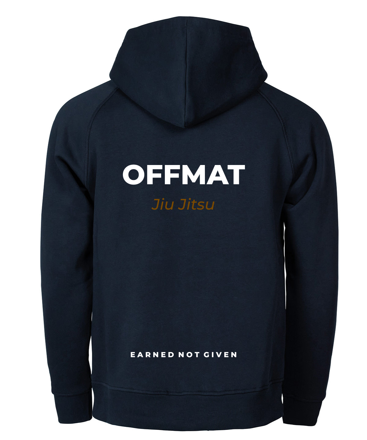 OFFMAT Jiu-Jitsu Ranked Hoodie (Female) – Earned Not Given Collection