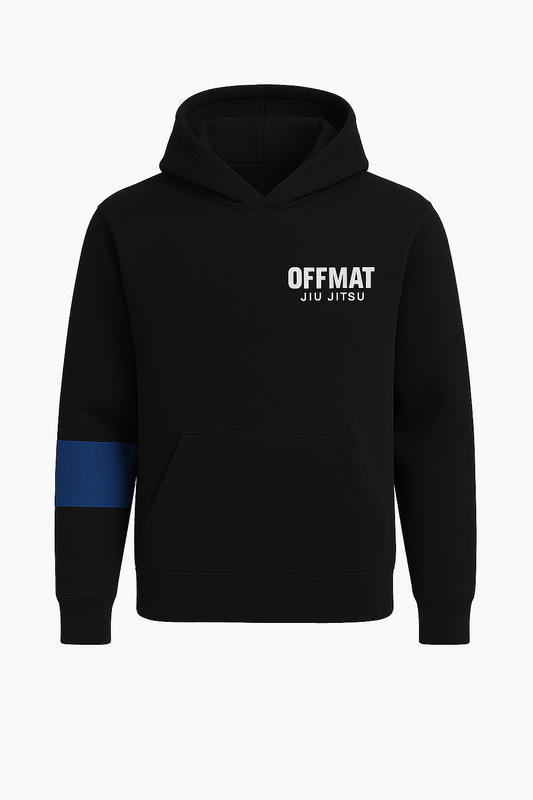 Offmat Jiu Jitsu Hoodie – Black Hoodie Range (All Belt Ranks)