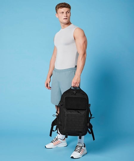 BagBase MOLLE Tactical 35L Backpack with Padded Laptop Compartment