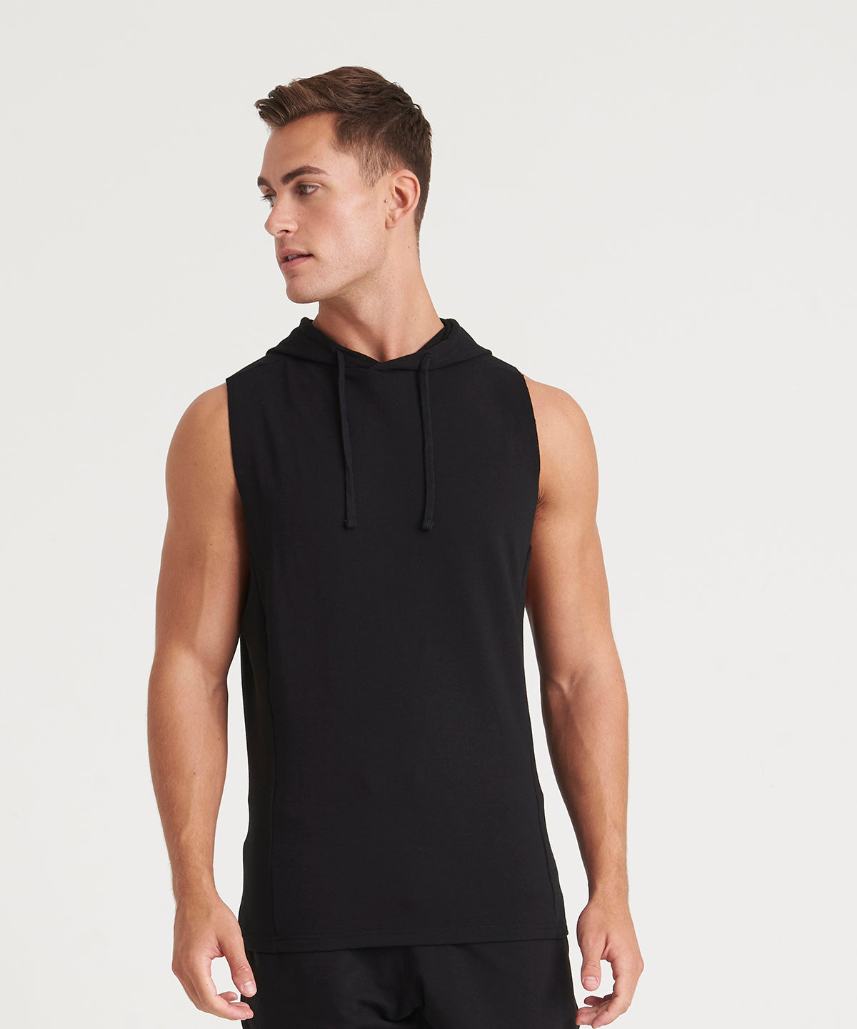 AWDis Just Cool Urban Sleeveless Muscle Hoodie with 4-Way Stretch Fabric
