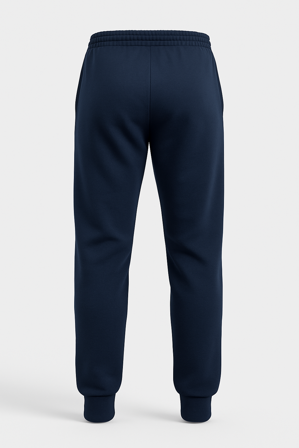 OFFMAT Jog Pants Cotton Fleece Elastic Waistband Rib Cuffs