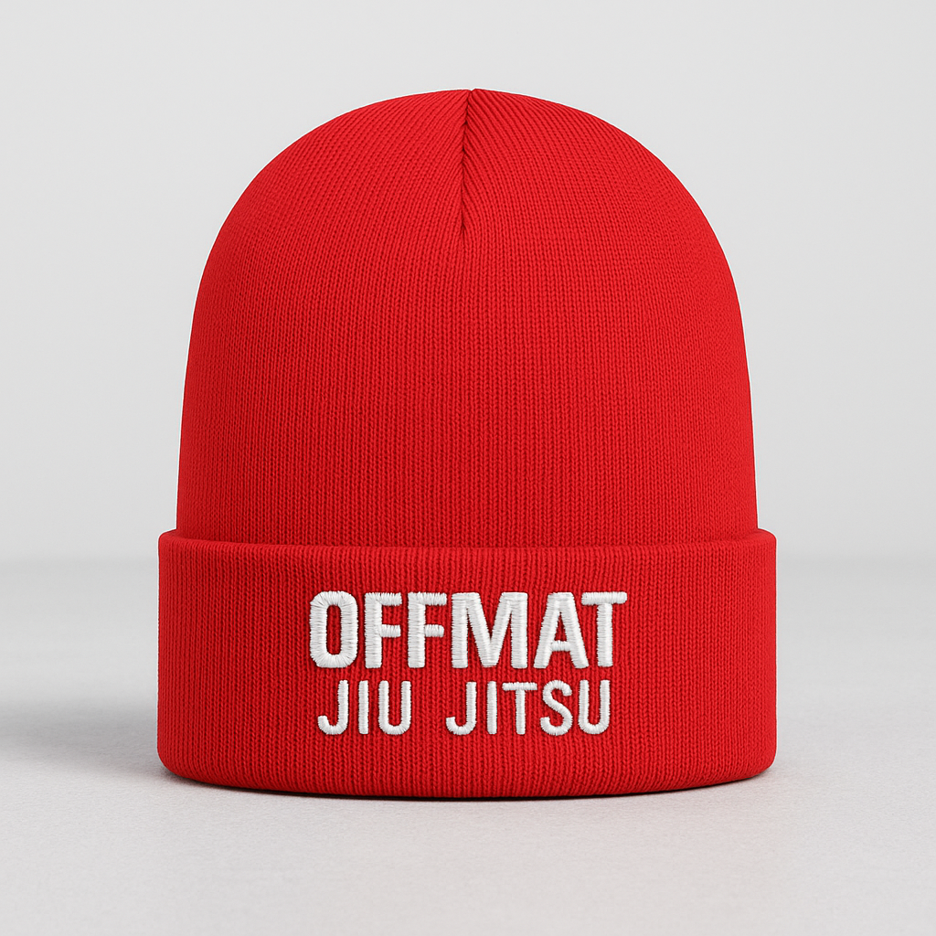 OFFMAT Jiu Jitsu Adult Cuffed Beanie's
